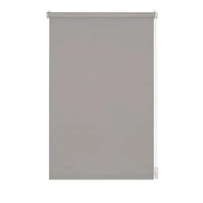 Immagine di GARDINIA Tenda a rullo da fissare o incollare, per luce diurna, opaca, tutte le parti di montaggio incluse, EASYFIX Uni, Grigio pietra, 75 x 150 cm (LxH)