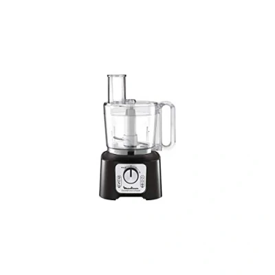 Immagine di Moulinex Robot multifonction + 9 accessoires Double Force Compact FP546811 Multifunzione a Doppia Forza compatta, Acciaio Inox 18/1337, 6 velocità, Nero/Grigio Scuro