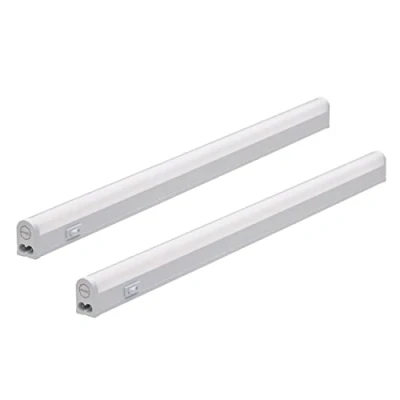 Immagine di Oktaplex set di 2 luci sottopensile Riga LED 54 cm bianco neutro 4000K striscia luminosa estensibile 840 lumen 8,8 W con interruttore