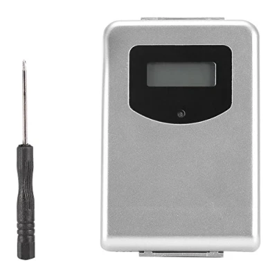 Immagine di Sensore Remoto di Umidità e Temperatura del Termometro Digitale Interno/esterno Alimentato a Batteria 433MHz
