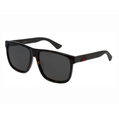 Immagine di Gucci Unisex Occhiali da sole, Taglia: One Size, Havana/brown/grey