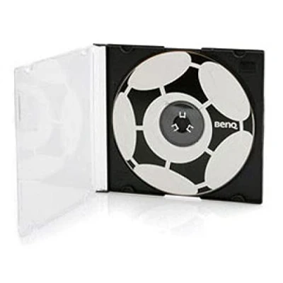 Immagine di 100 custodie Mediarange per CD, DVD R slim 5,2mm