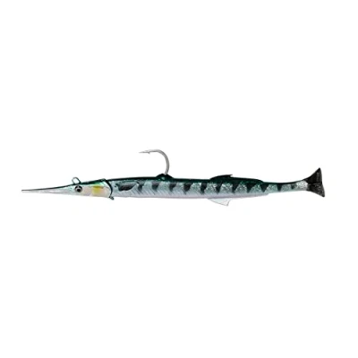 Immagine di Savage Gear 3D Needlefish Pulsetail 18cm 26g Sinking Barracuda (2+1pcs) Esche artificiali per mare