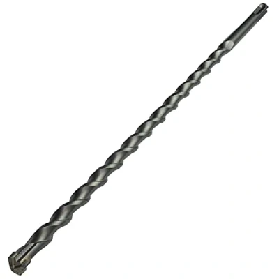 Immagine di AERZETIX punta trapano per calcestruzzo SDS PLUS forare calcestruzzo/mattoni/pietra elettrico Ø12mm 350mm stelo cilindrico acciaio metallo colore argento C49359