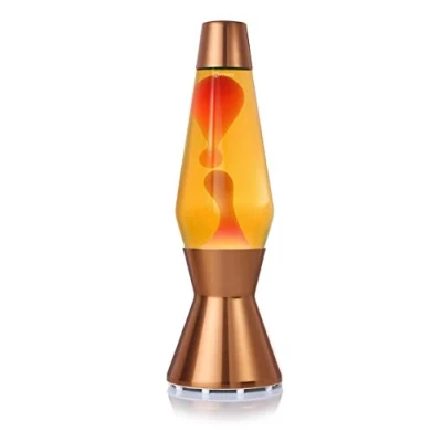 Immagine di Mathmos Lampada Lava Astro Rame Giallo/Arancio