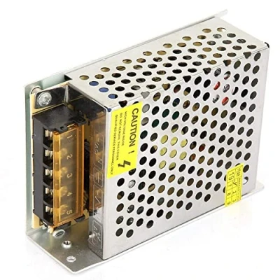 Immagine di Alimentatore Stabilizzato per striscia bobina a LED switch trimmer AC 110V 220V 5V 5A 10W/25W