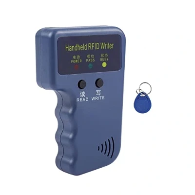 Immagine di opiatrice portatile RFID EM4100 da 125 KHz. Lettore/duplicatore di duplicatori tessere portatili
