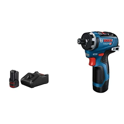 Immagine di Bosch Professional 12V System Trapano avvitatore a Batteria GSR 35 HX, Include 2 Batterie da 3.0 Ah, Caricabatteria GAL 40, in confezione di Cartone