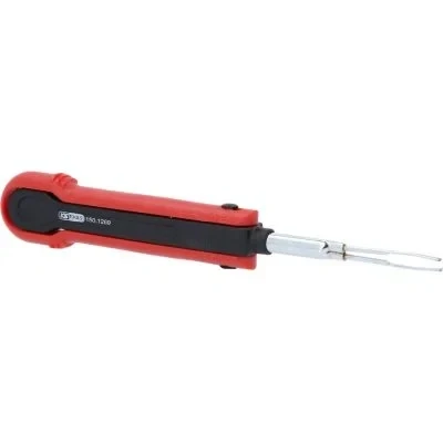 Immagine di Utensile di sblocco per spine piatte/bussole piatte 2,8 mm, 4,8 5,8 6,3 mm (AMP Tyco JPT, AMP SPT, Tyco, TAB, Delphi HVF2, GHW DFK, MDK 3)