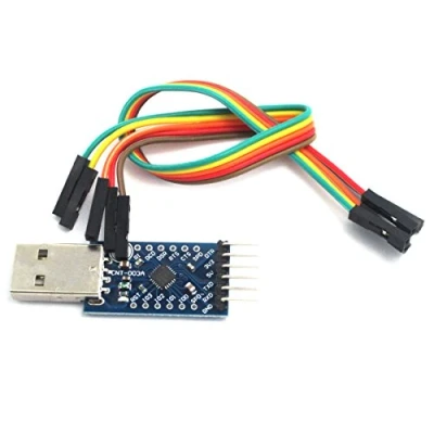 Immagine di DollaTek CP2104 convertitore seriale da USB 2.0 a modulo UART Ttl Compatibile con 6PIN e Migliore di 2102