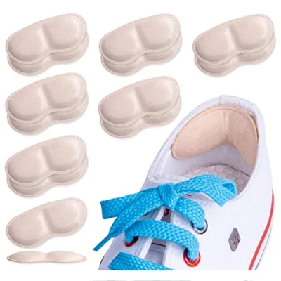 Immagine di SULPO Set di 7 paia cuscinetti per scarpe, tallone salva tallone, ridurre numero soletta scarpe grandi proteggi