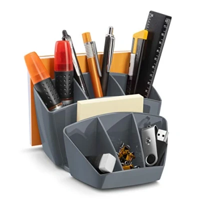 Immagine di Cep, Accessori scrivania, Multi faretra Pro, 8 scomparti, grigio, in polistirolo, rettangolare, dimensioni: 143 x 158 93 mm