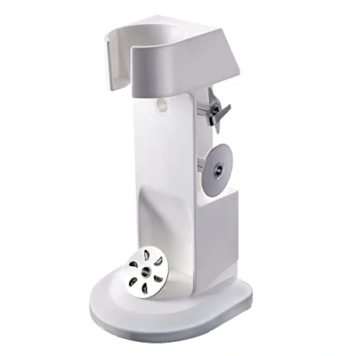 Immagine di bamix Accessorio supporto Deluxe per tutti i frullatori a immersione bamix, Base piano di lavoro o parete, Made in Switzerland, Bianco