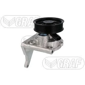 Immagine di GRAF PA1415 8 Pompa acqua con guarnizione senza coperchio, inseribile Metallo 106 per trasmissione cinghia Poly V OPEL: Astra J Hatchback