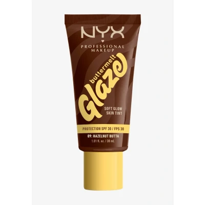 Immagine di NYX Professional Makeup Buttermelt Glaze Foundation LSF 30 Fondotinta, Taglia: ml, Hazelnut butta