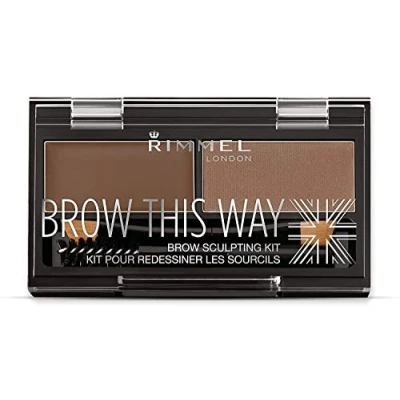 Immagine di Rimmel London Kit Sopracciglia Brow This Way Perfette in 3 Step Medium Brown 17.2 g