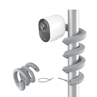 Immagine di HOLACA Flessibile Twist Mount for Arlo Pro 3 2 Pro, and Indoor Camera (1 Pacchetto Grigio)