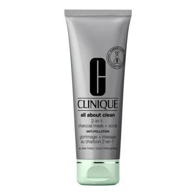 Immagine di Clinique ALL About Clean Charcoal MASK + Scrub ANTI Pollution Maschera viso, Taglia: 100 ml,
