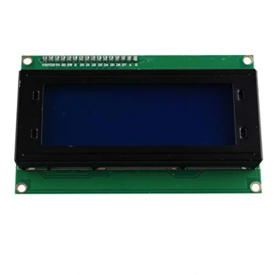 Immagine di HALJIA IIC/I2C/TWI Serial 2004 20x4 Carattere LCD Modulo Display Shield Blue Blacklight Compatibile con Arduino UNO MEGA R3