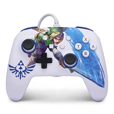 Immagine di Controller cablato avanzato PowerA per Nintendo Switch Master Sword Attack