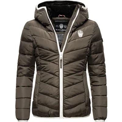 Immagine di Navahoo Elva Giacca invernale da donna, trapuntata, taglie XS XXL, grigio,