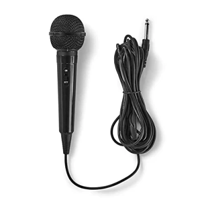 Immagine di Nedis Microfono con cavo Sensibi lità da 75 dB +/ 3