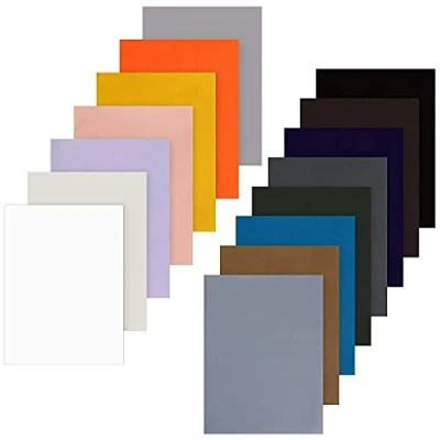 Immagine di Nylon Riparazione Patch,15 Pezzi Colorato Patch di Autoadesive Fai da Te, Impermeabile Fori Leggeri Toppa Lacerazione per Piumino Borsa Tenda