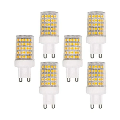 Immagine di BAISHICHENG Lampadina LED G9 10W Base in Ceramica(Sostituzione della Lampada Alogena 100W) Non Dimmerabile 3000K Bianco Caldo 1000LM 6 Confezioni