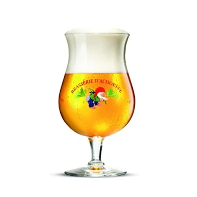 Immagine di La Chouffe Bicchiere Da Birra 33cl Belga Forma Perfetta Per Bere
