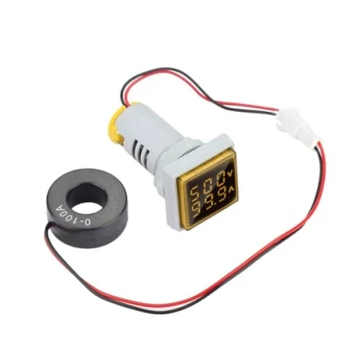 Immagine di FTVOGUE LED Display digitale Misuratore di tensione voltmetro AC 22mm 0 100A 60 500V Indicatore luminoso(04)