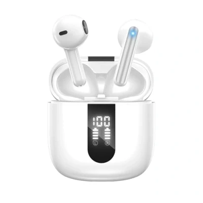 Immagine di Cuffie Bluetooth, Auricolari Bluetooth 5.4 In Ear Stereo con 4 Microfono ENC, 60 Ore Cuffiette Wireless Cancellazione Rumore, IP5 Auricolare per iPhone e Androide, Earbuds Usb C Sportive PC TV