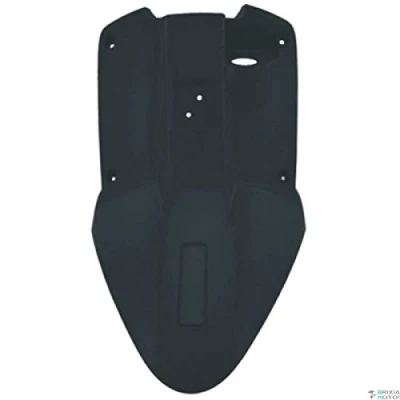 Immagine di one by Camamoto cod.77390005 plastica carena paragambe contro scudo nero lucido compatibile con mbk booster yamaha bw&#039;s original anno 2004 2006 2007 2008 2009 2010 2011 2012 2013 2014 2015 2016 2017