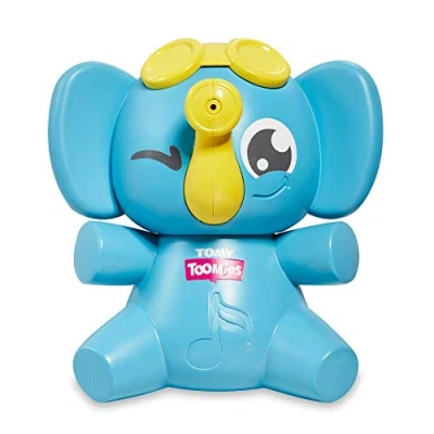 Immagine di TOMY Toomies E72815C Sing &amp; Squirt Squeezable Elephant Bath, Educational Musical Water Play, Sensory Toy for Boys and Girls, Suitable Babies Toddlers from 18 Months +, Multicoloured