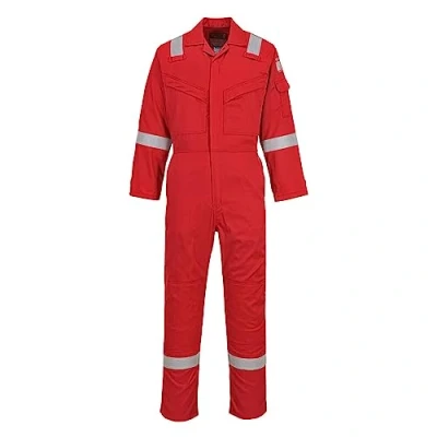 Immagine di Portwest FR21 Tuta Anti Statica Leggera Resistente Alla Fiamma 210g Rosso, 4XL