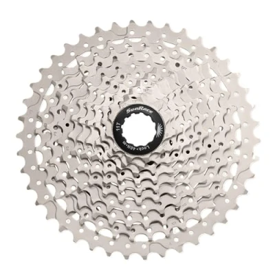 Immagine di SunRace MS, Ruota Libera 10V Unisex Adulto, Argento/Nero, 11 40D