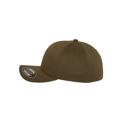 Immagine di Flexfit Wooly Combed Cappellino, Uomo, Taglia: One Size, Olive