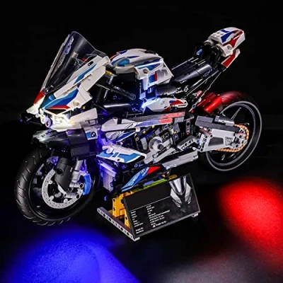 Immagine di YEABRICKS Kit Luci a LED per Lego 42130 Technic BMW M 1000 RR Modello da Costruire (Set NON Incluso)