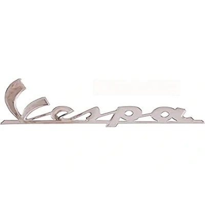 Immagine di Badge/Scritta «Vespa» Per Cofano Vespa Px 80 200 Autoadesivo 150X50 Mm