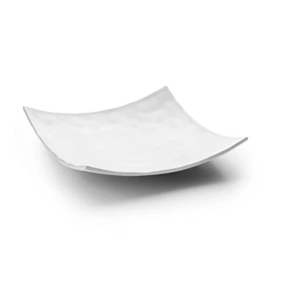 Immagine di Lacor Piatto quadrato in melamina, colore: bianco 25 x 5 cm