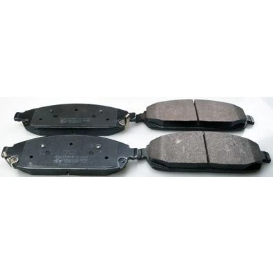 Immagine di DENCKERMANN B111291 Kit pastiglie freno Assale anteriore con segnalatore acustico usura JEEP: GRAND CHEROKEE 2, 3