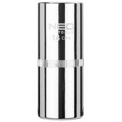 Immagine di NEO TOOLS 08 247 Serie di bussole 1/4 3124 14 mm Acciaio al cromo vanadio SuperLock