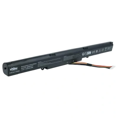 Immagine di vhbw Li Ion batteria compatibile con Asus K751L, P750L, R751J, R752L, R752LB, R752LD, R752LJ, R752M, X450J, X450JF 2200mAh, 14.4V, 31.68Wh, nera