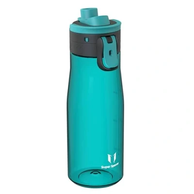Immagine di Super Sparrow Borraccia 3L Bottiglia Senza BPA, a Prova di Perdite TouchGulp Flusso Rapido Con Un Clic per Scuola, Sport, All&#039;aperto