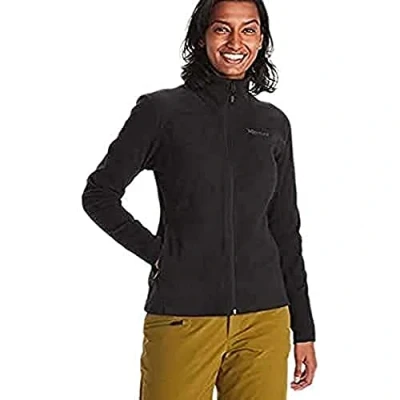 Immagine di Marmot Donna Wm&#039;s Reactor Polartec Jacket, Calda giacca in pile, outdoor con zip integrale, scaldacorpo traspirante e resistente al vento, Black, S