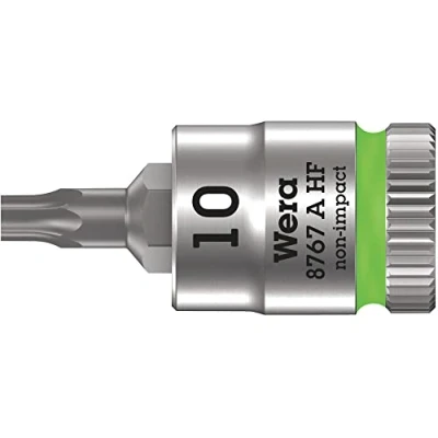 Immagine di Wera 8767 a 05003362001 Esalobo Interno (TX) Inserto giravite bussola T 10 1/4 (6.3 mm)