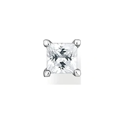 Immagine di Thomas Sabo H2233 051 14, Orecchini singoli, in Argento Sterling 925 e zirconi, dimensioni: 5,5 x mm, 5,5x5,5 sterling, Zirconia cubica 1