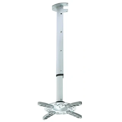 Immagine di Techly 301566 Supporto a Soffitto per Proiettori Estensione 60 102 cm Silver