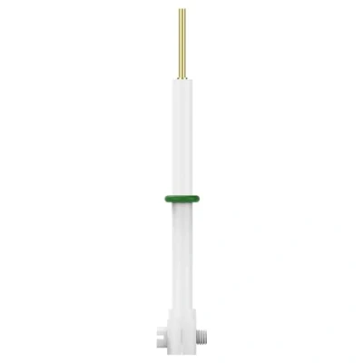 Immagine di stonylab Portaelettrodo in Platino PTFE, Clip Sostituibile Multiuso con Foglio di 10x10 mm e Corpo PTFE