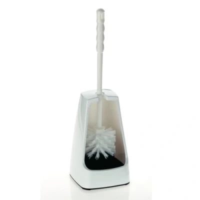 Immagine di Kela 26010 Scopino portascopino, Accessori per WC, Plastica, Levin, Bianco, White, One Size
