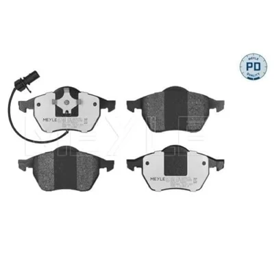 Immagine di MEYLE 025 218 4919/PD Kit pastiglie freno PD Quality Assale anteriore con contatto segnalazione usura lamierino anticigolío